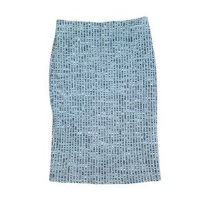 41 HAWTHORN Stitch Fix Gray Ribbed Brie Pencil Skirt Womens Size M‎ Medium